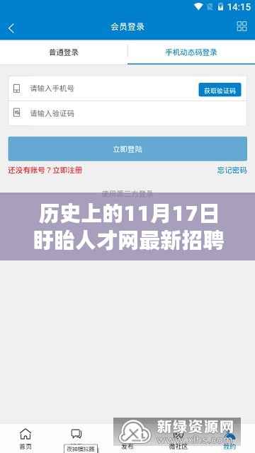 历史上的11月17日盱眙人才网最新招聘信息及指南概览
