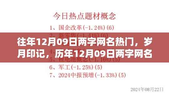 历年12月09日两字网名风潮回顾,岁月印记的热门选择