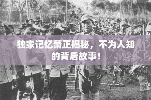 独家记忆萧正揭秘,不为人知的背后故事!