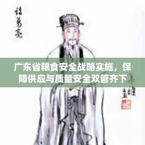 广东省粮食安全战略实施,保障供应与质量安全双管齐下