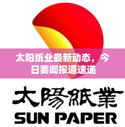 太阳纸业最新动态,今日要闻报道速递