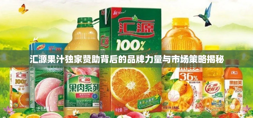 汇源果汁独家赞助背后的品牌力量与市场策略揭秘
